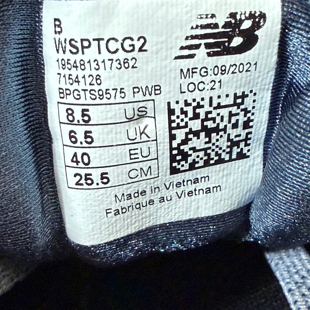 New Balance Fresh Foam SPT Womens Blue Grey Running Shoes WSPTCG2 Size 8.5 - Picture 8 of 10